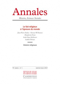 Annales. Histoire Sciences Sociales, n° 2/2023