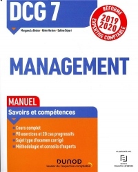 DCG 7 Management - Manuel - Réforme 2019-2020: Réforme Expertise comptable 2019-2020