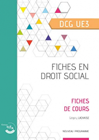 Fiches en Droit Social - Ue 3 du Dcg