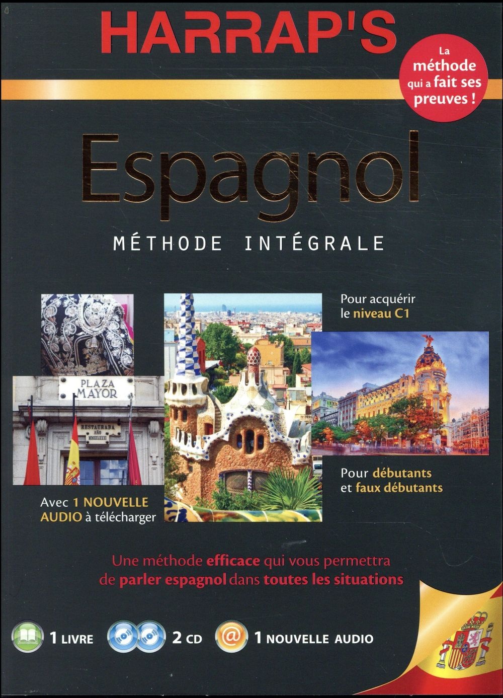 Harrap's Méthode Intégrale espagnol 2CD+livre