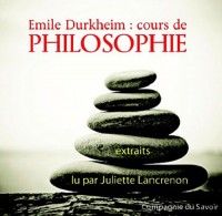 Cours de philosophie (1CD audio)