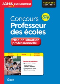 Concours Professeur des écoles - Mise en situation professionnelle - Nouveau CRPE
