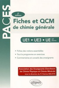 Fiches et QCM de Chimie Générale PACES UE1 UE3 UE Spé Pharma
