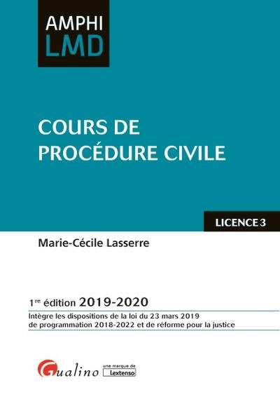Cours de procédure civile