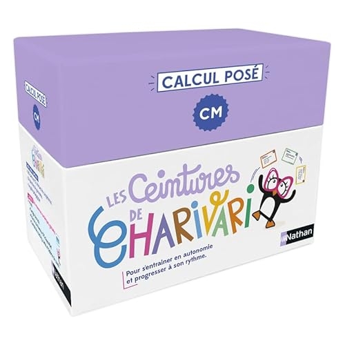 Les ceintures de Charivari CM - Calcul posé