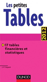 Les petites Tables - 17 tables financières et statistiques