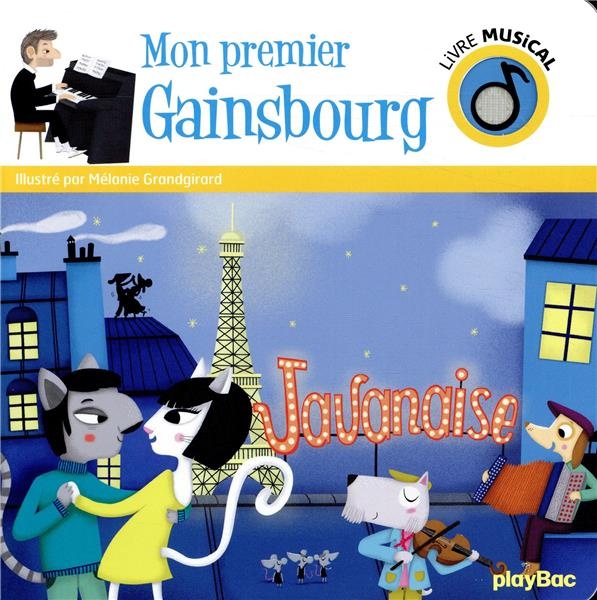 Livre musical - Mon premier Gainsbourg