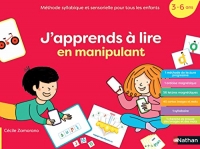 J'apprends à lire en manipulant - 3-6 ans - Méthode syllabique et sensorielle pour tous les enfants