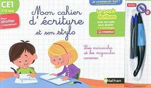 Mon Cahier d'écriture CE1 Droitier
