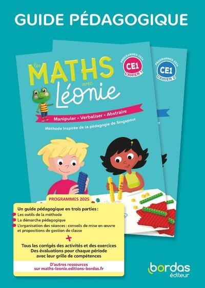 Les maths avec Léonie - CE1 - 2024 - Guide pédagogique