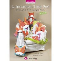 Le kit couture Little Fox : Coussin, plaid, doudou, poupÃ©e et sac