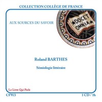 Sémiologie Litteraire 1 CD audio