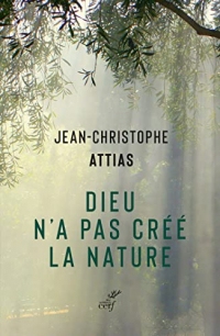 Dieu n'a pas créé la nature