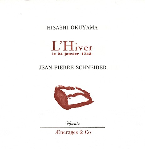 L'Hiver, le 24 janvier 1743