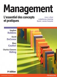 Management 9e édition : L'essentiel des concepts et pratiques - Livre + eText + plateforme e-learning MyLab | version française