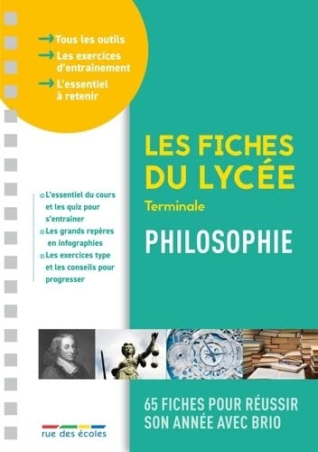Les fiches du lycée - Terminale - Philosophie