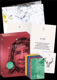 Coffret L'oracle de la chamane: 52 cartes de pouvoir, 52 pages de savoir