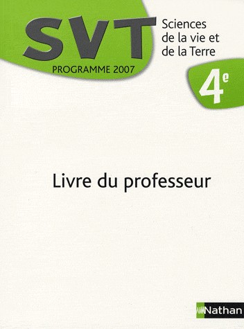 SVT 4E PROF 2007