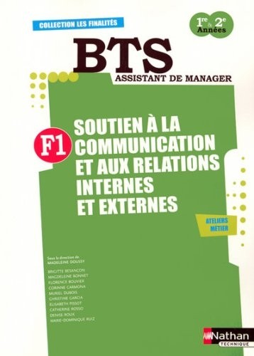 Finalité 1 - Soutien à la communication et aux relations internes et externes