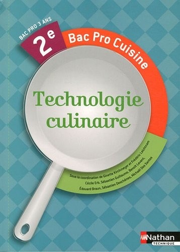 Technologie culinaire 2e