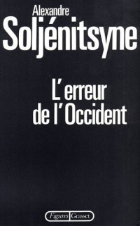 L'Erreur de l'Occident