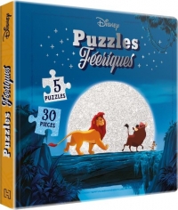 DISNEY - Puzzles Féeriques - 5 puzzles 30 pièces