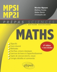 Mathématiques MPSI/MP2I