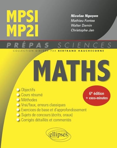 Mathématiques MPSI/MP2I