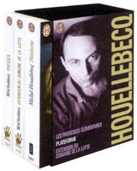 Michel Houellebecq, coffret de 3 volumes : Plateforme - Extension du domaine de la lutte - Les particules élémentaires