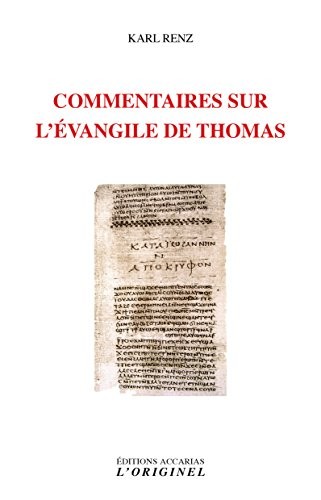 Commentaires sur l'évangile de Thomas