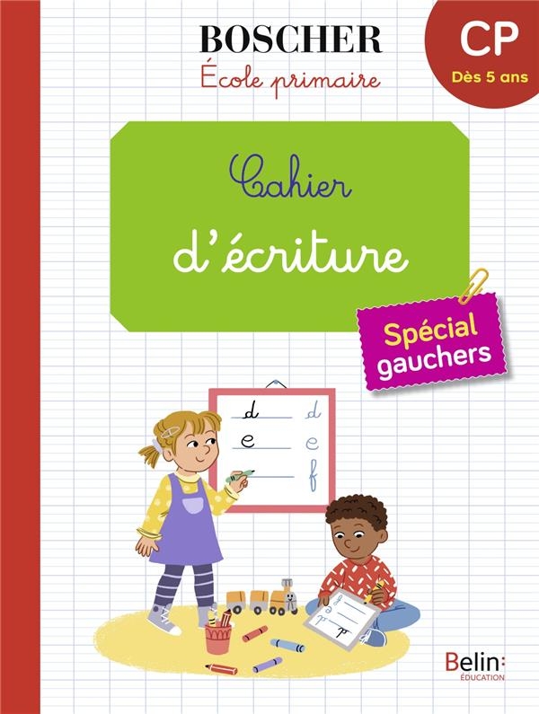 Cahier d'écriture spécial gauchers GS-CP