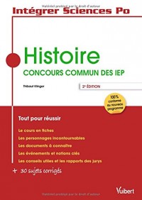 Histoire - Concours commun des IEP - Tout pour réussir