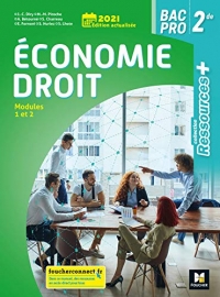 Ressources plus - ÉCONOMIE-DROIT - 2de Bac Pro - Éd. 2021 - Livre élève