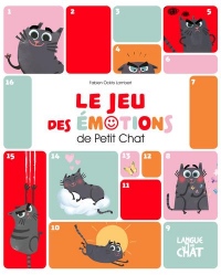 Le jeu des émotions de Petit Chat - Mon triptyque rigolo