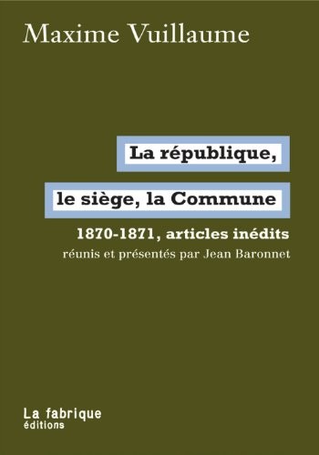 Scènes du siège et de la commune