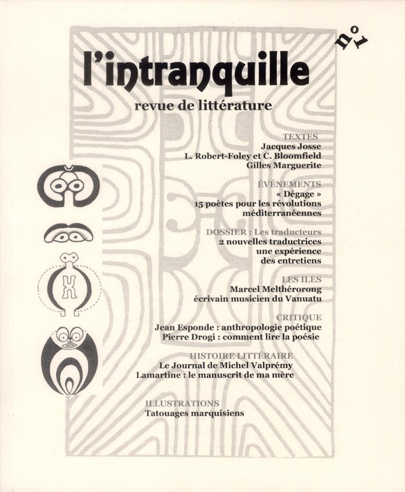 L'intranquille revue de littérature