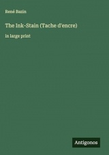 The Ink-Stain (Tache d'encre): in large print