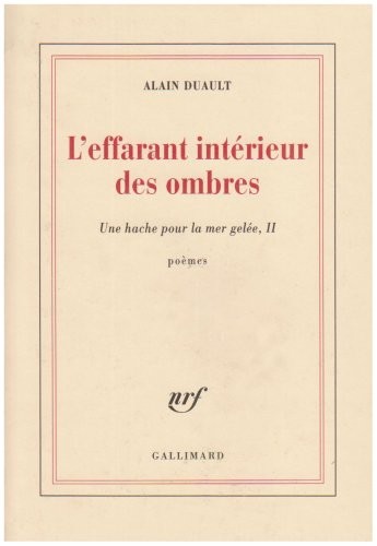 Une hache pour la mer gelée, II : L'effarant intérieur des ombres
