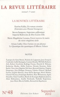 La Revue littéraire, N° 48, Septembre 201 : La rentrée littéraire