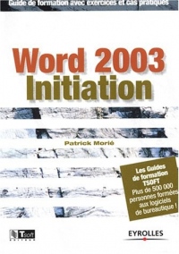 Word 2003 initiation