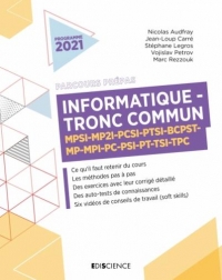 Informatique - Tronc commun classes prépas: MPSI-MP2I-PCSI-PTSI-BCPST-MP-MPI-PC-PSI-PT-TSI-TPC