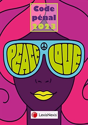 Code pénal 2023 jaquette Peace and love