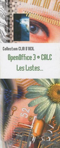 OpenOffice 3 Calc : Les listes