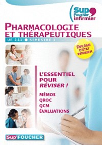 Sup'Foucher infirmier Pharmacologie et thérapeutiques UE 2.11 Semestre 3