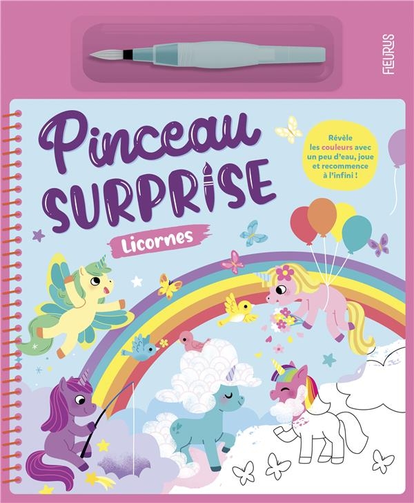 Pinceau surprise - Licornes