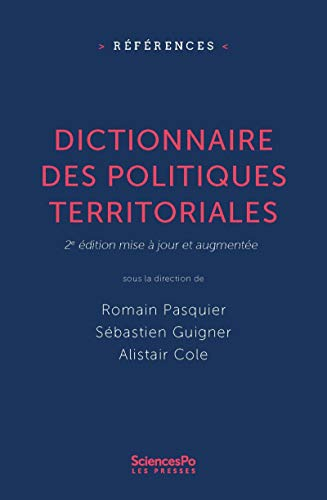 Dictionnaire des politiques territoriales : 2e édition mise à jour et augmentée