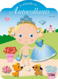 Je M'Habille en Autocollants : la Princesse - Dès 3 ans