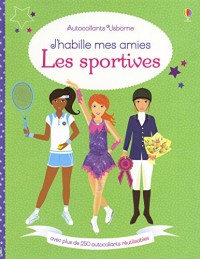 J'habille mes amies - Les sportives - Autocollants Usnorne