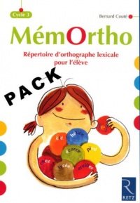 MémOrtho Cycle 3 : Pack de 6 répertoires élève