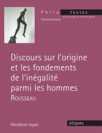 Rousseau Discours Sur l'Origine et les Fondements de l'Inégalité Parmi les Hommes